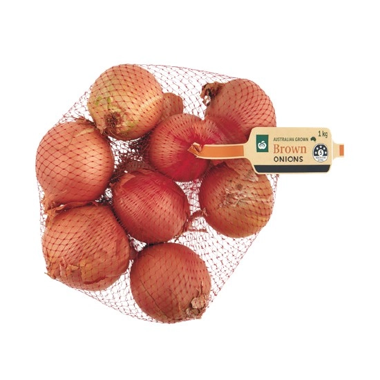 Australian Brown Onions 1 kg Pack