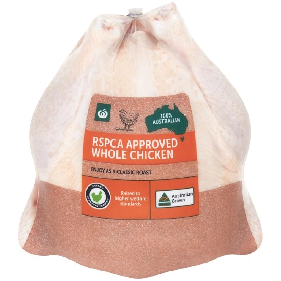 Australian Fresh Whole Plain RSPCA Approved Chicken