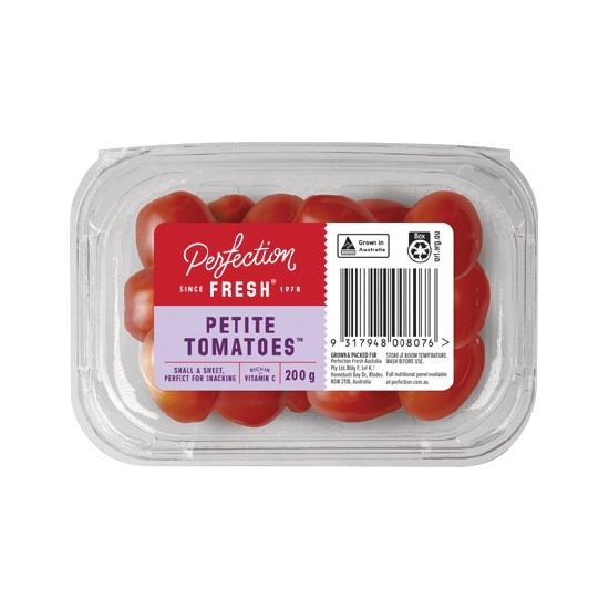 Australian Petite Tomatoes 200g Pack