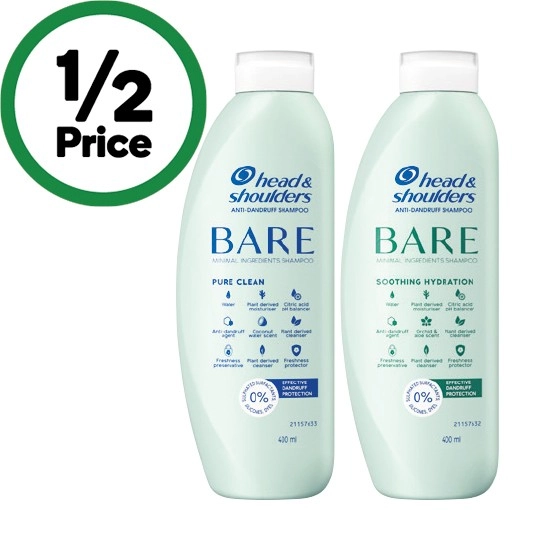 BARE Anti-Dandruff Shampoo 400ml