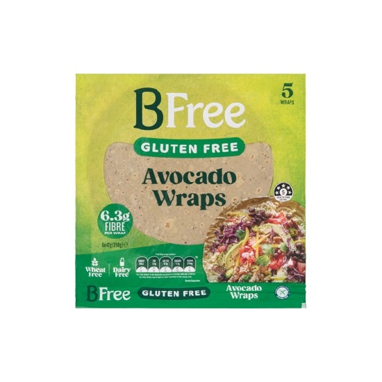 BFree Avocado Wraps 210g