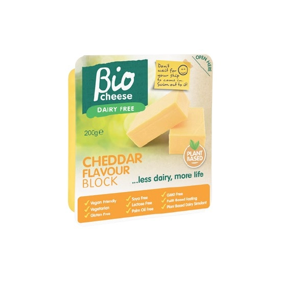 Bio Cheese Cheddar Block 200g – From the Fridge