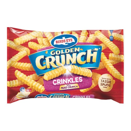 Birds Eye Golden Crunch Chips 900g – From the Freezer