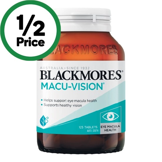 Blackmores Macu-Vision Tablets Pk 125~