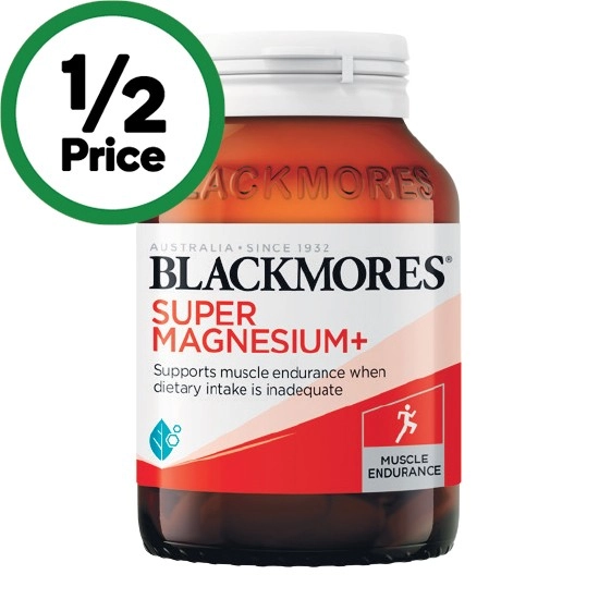 Blackmores Super Magnesium+ Tablets Pk 100~