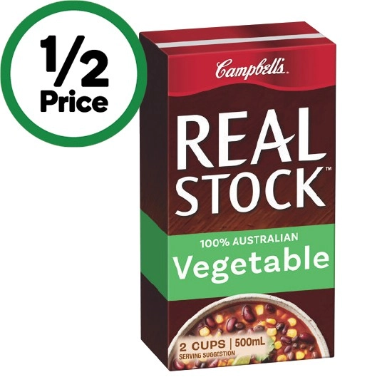 Campbell’s Real Vegetable Stock 500ml