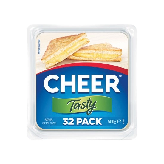 Cheer Cheese Slices 500g