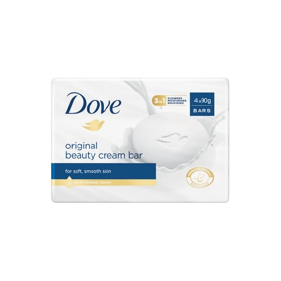 Dove Bar Soap Pk 4 x 90g