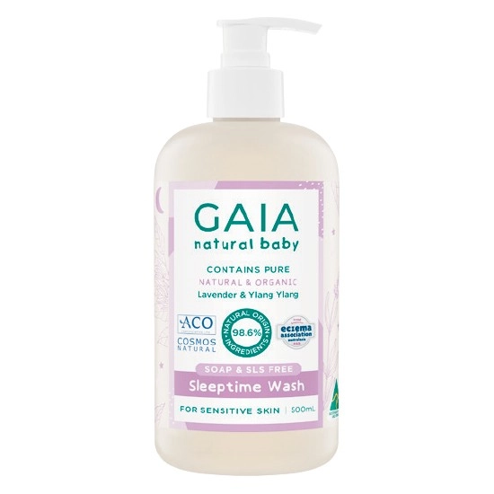 Gaia Natural Baby Sleeptime Wash 500ml