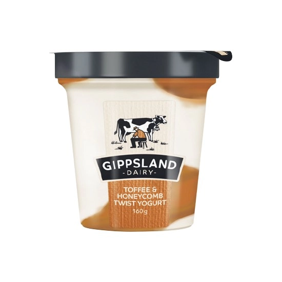 Gippsland Dairy Twist Yogurt 160g – From the Fridge