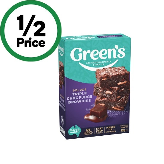 Green’s Temptations or Gluten Free Baking Mixes 275-630g