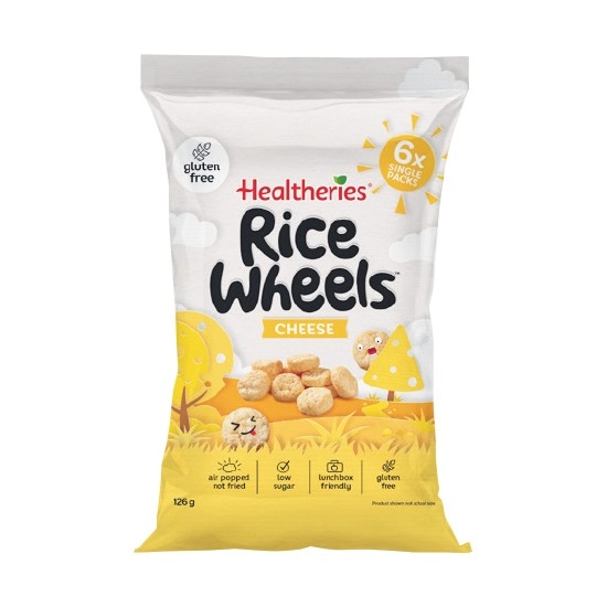 Healtheries Rice Wheels 126g Pk 6 – From the Health Food Aisle