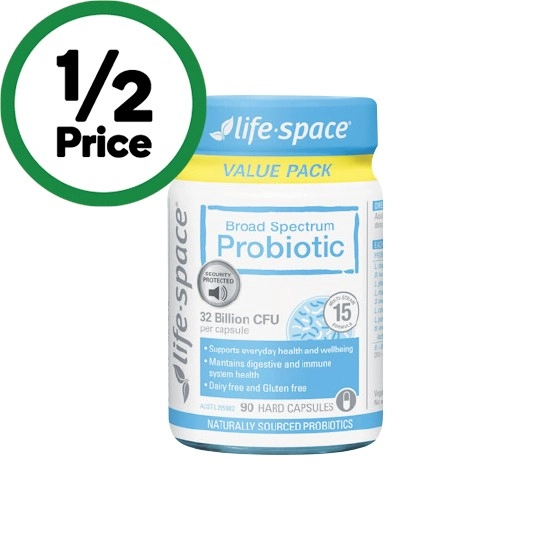 Life-Space Broad Spectrum Probiotic Capsules Pk 90~