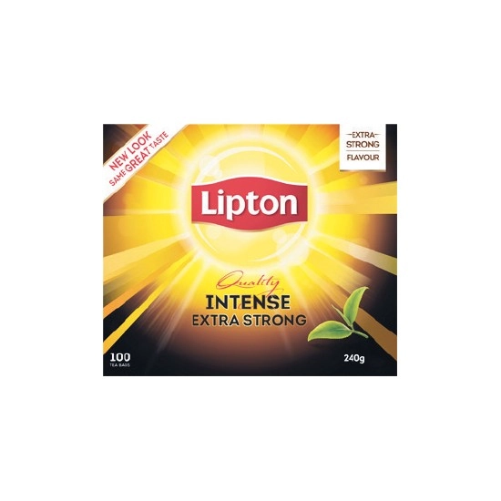 Lipton Intense Extra Strong Tea Bags Pk 100