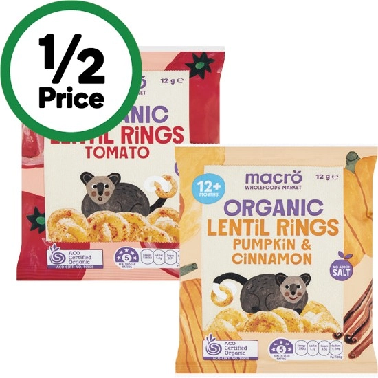 Macro Organic Snacks 12g