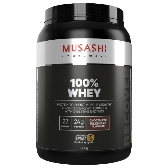 Musashi 100% Whey Protein Powder 900g~