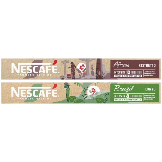 Nescafe Farmers Origin Coffee Capsules Pk 10