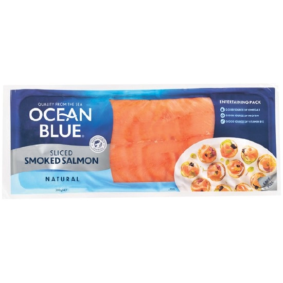 Ocean Blue Sliced Smoked Salmon 300g