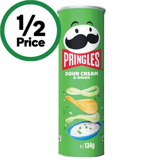 Pringles Potato Chips 118-134g