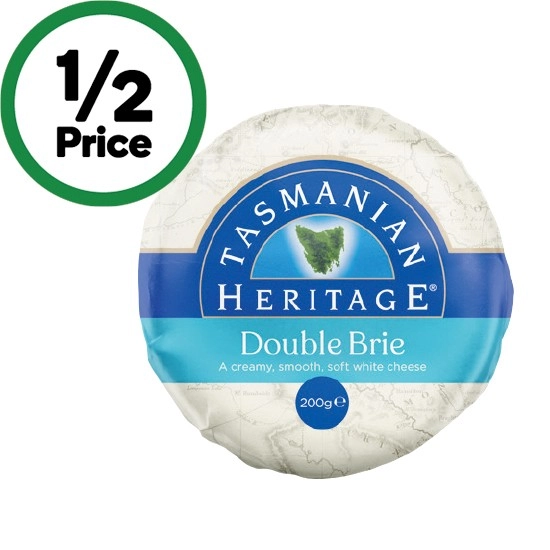 Tasmanian Heritage Brie or Camembert 200g – From the Deli