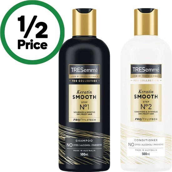 TRESemme Shampoo or Conditioner 500ml