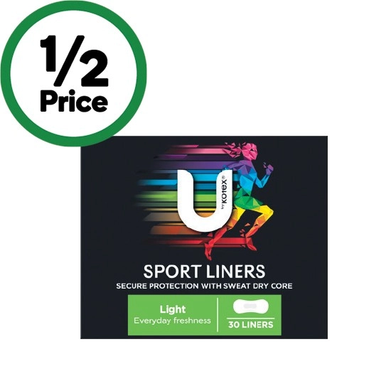 U by Kotex Liners Pk 30