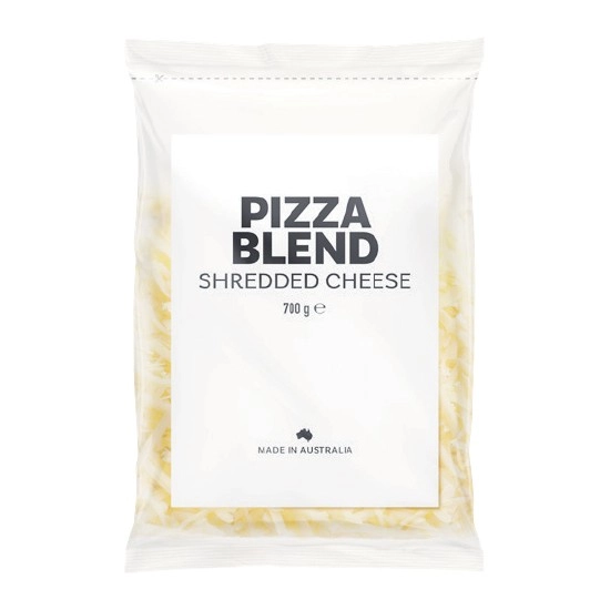 White Label Pizza Blend Shredded Cheese 700g – From the Fridge