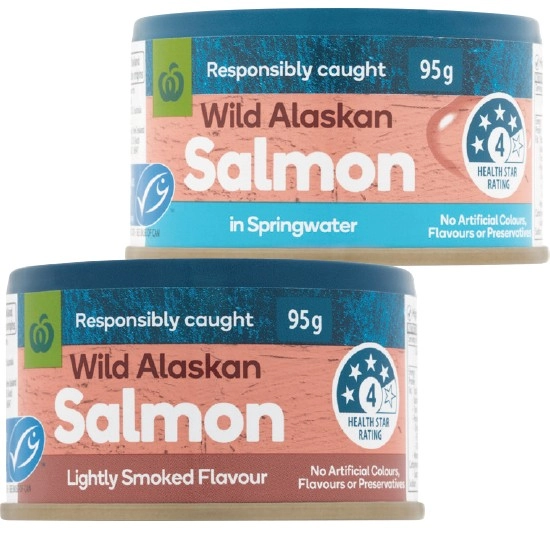 Woolworths Salmon 95g