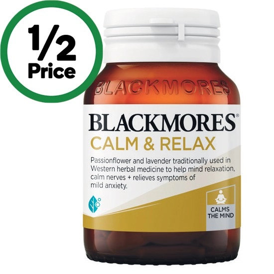 Blackmores Calm & Relax Tablets Pk 60~