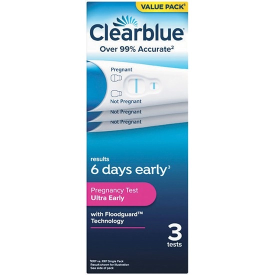 Clearblue Pregnancy Test Ultra Early Pk 3