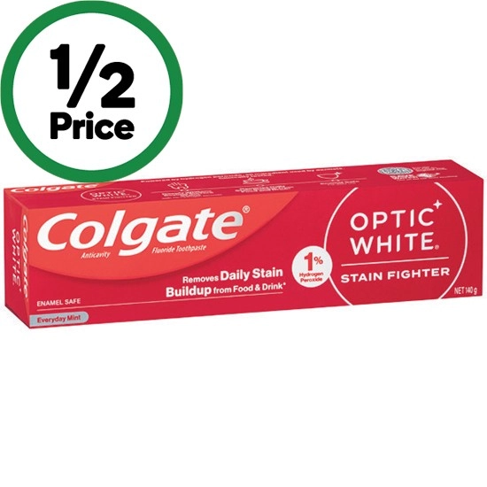 Colgate Optic White Toothpaste 140g