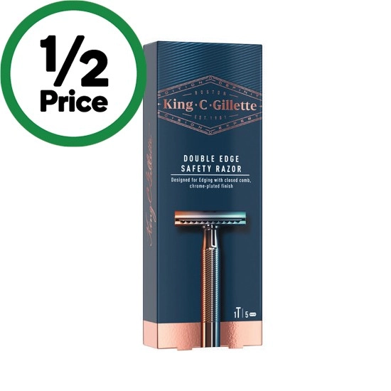 Gillette King C Double Edge Safety Razor