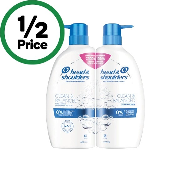 Head & Shoulders Shampoo or Conditioner 660ml