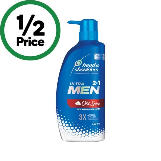 Head & Shoulders Ultra Men 2 in 1 Shampoo & Conditioner 750ml