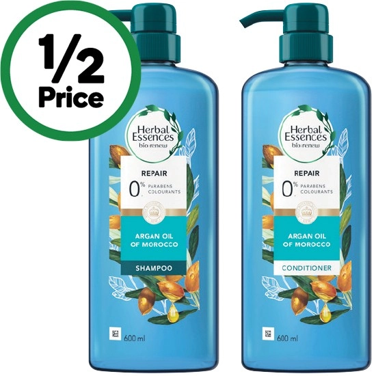 Herbal Essences Bio Renew Shampoo or Conditioner 600ml