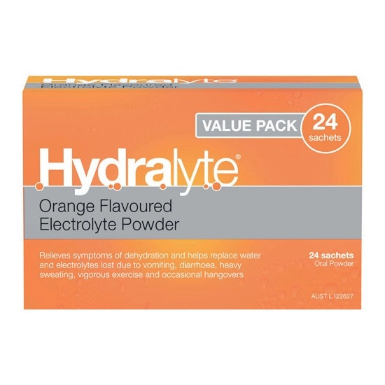 Hydralyte Sachets Orange Pk 24#