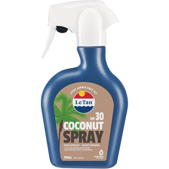 Le Tan SPF30+ Coconut Spray 250ml*