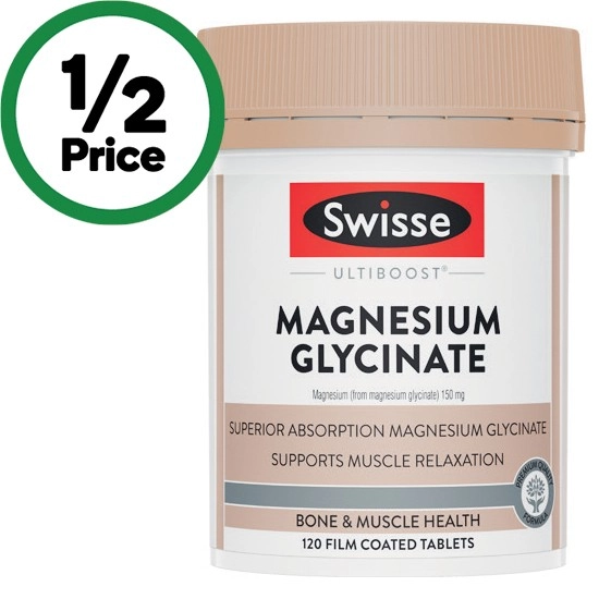 Swisse Ultiboost Magnesium Glycinate Tablets Pk 120#