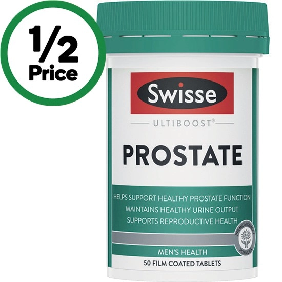 Swisse Ultiboost Prostate Tablets Pk 50~