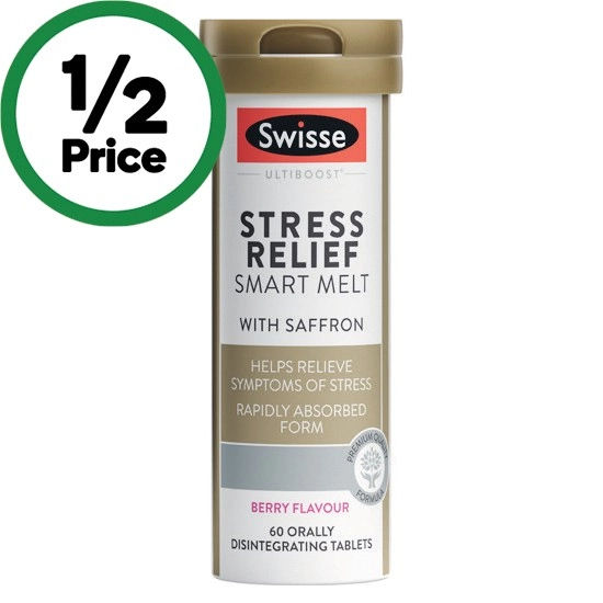 Swisse Ultiboost Stress Relief Smart Melts Pk 60~