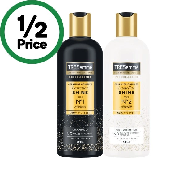 TRESemme Shampoo or Conditioner 500ml