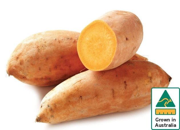 Australian Gold Sweet Potatoes