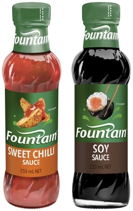 Fountain Sauce 250mL Selected Varieties