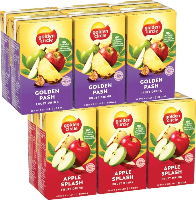 Golden Circle Fruit Drink 6x250mL Selected Varieties