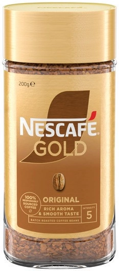 Nescafé Instant Coffee Gold Original, Intense 200g or Smooth 180g