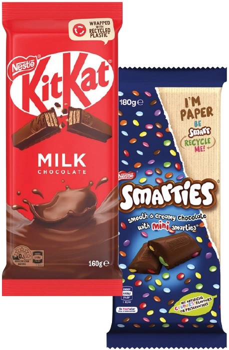 Nestlé Chocolate Block 118‑180g Selected Varieties