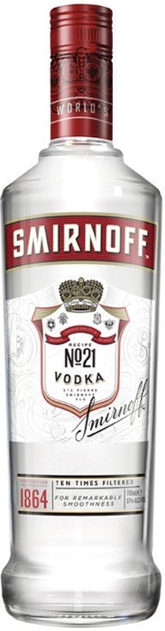 Smirnoff Red Label Vodka 700mL