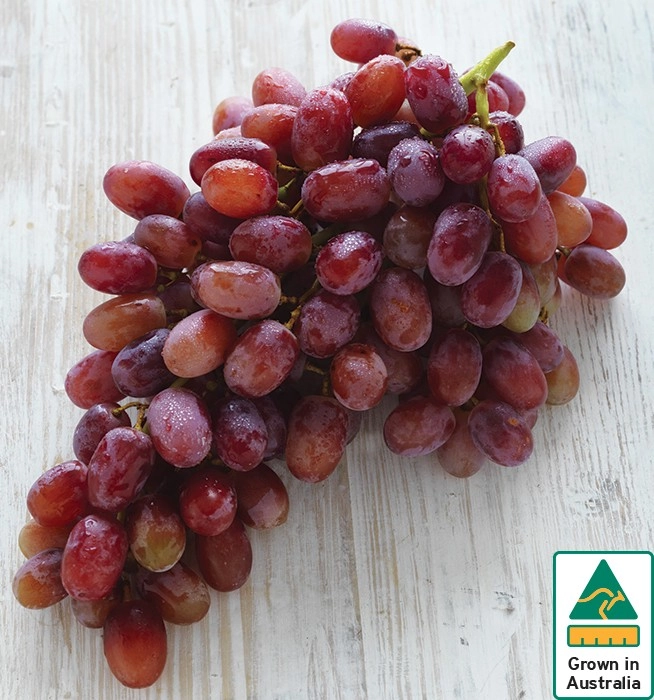 Australian Red Seedless Grapes