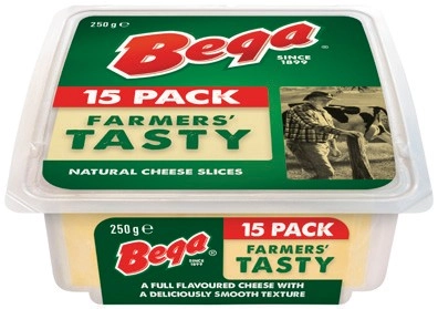 Bega Cheese Slices 15 Pack Selected Varieties