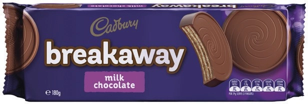 Cadbury Breakaway Biscuits 180g, Belvita Breakfast Biscuits 300g or Sandwich 253g Selected Varieties